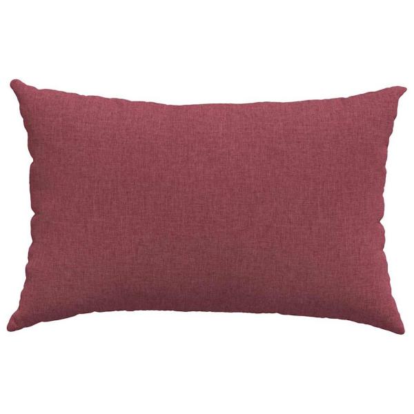 Sofakissen 2 pcs Weinrot 60 x 40 cm