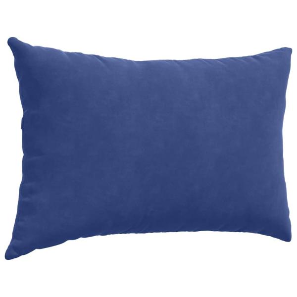 Sofakissen 2 pcs Polizeiblau 60 x 40 cm Cordstoff