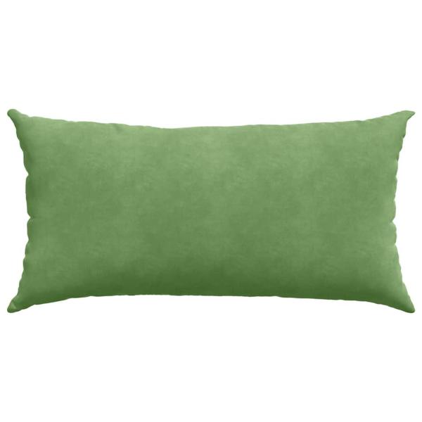 Sofakissen 2 Stück Hellgrün 80 x 40 cm Cordstoff