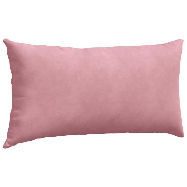 Sofakissen 2 pcs Rosa 80 x 40 cm Cordstoff