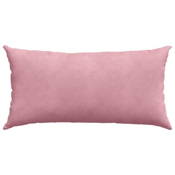 Sofakissen 2 pcs Rosa 80 x 40 cm Cordstoff