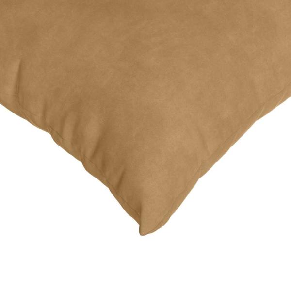 Sofakissen 2 Stück Braun 80 x 40 cm Cordstoff