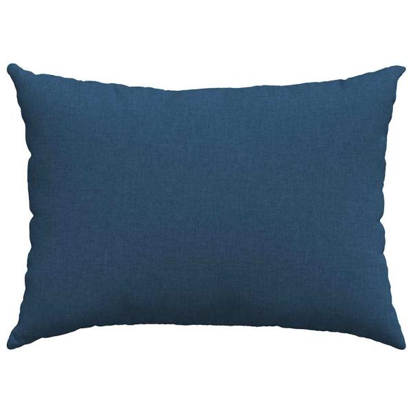Sofakissen 2 pcs Blau 70 x 50 cm Stoff