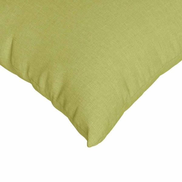 Sofakissen 2 pcs Hellgrün 70 x 50 cm Stoff