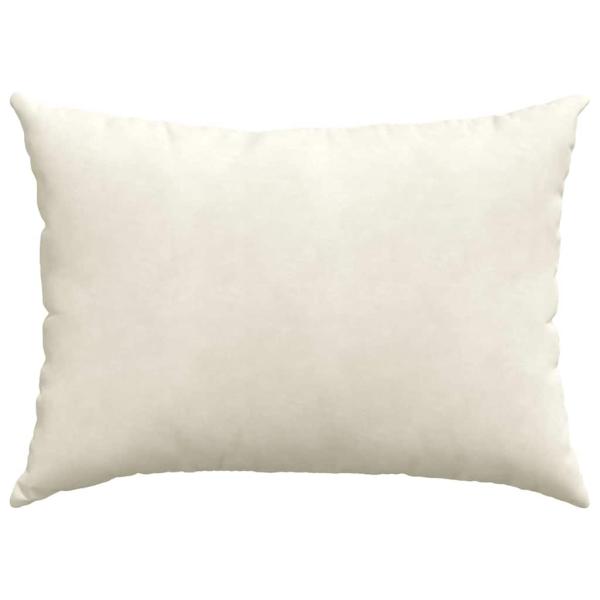 Sofakissen 2 pcs Creme 70 x 50 cm Cordstoff