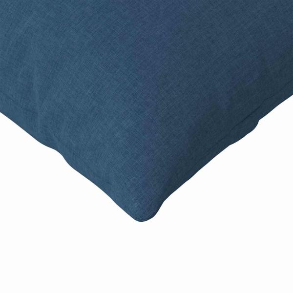 Sofakissen 2 pcs Blau 120 x 40 cm Stoff