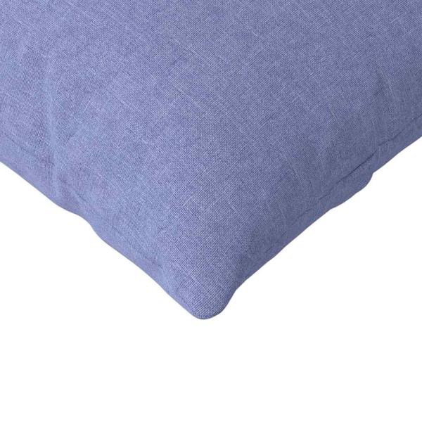 Sofakissen 2 pcs Blau 120 x 40 cm Stoff