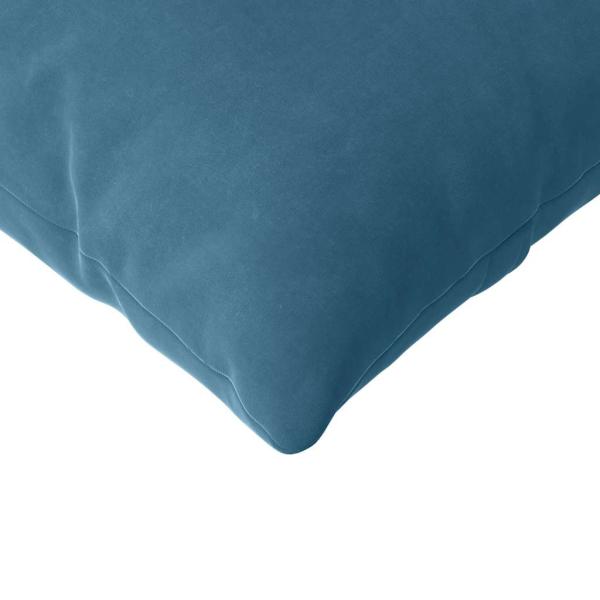 Sofakissen 2 pcs Blau 120 x 40 cm Cordstoff