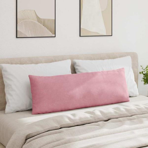 Sofakissen 2 pcs Rosa 120 x 40 cm Cordstoff