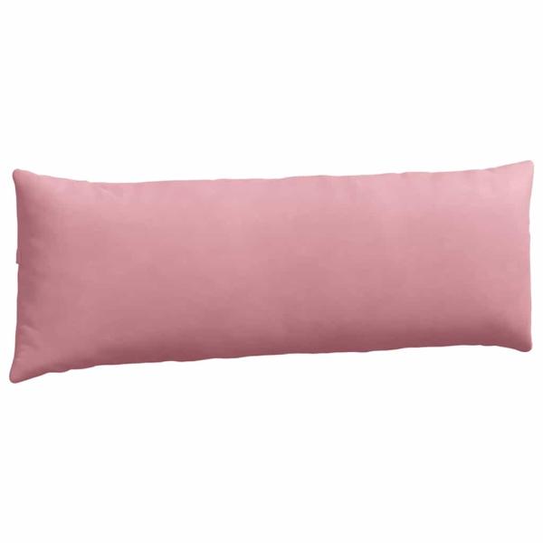 Sofakissen 2 pcs Rosa 120 x 40 cm Cordstoff