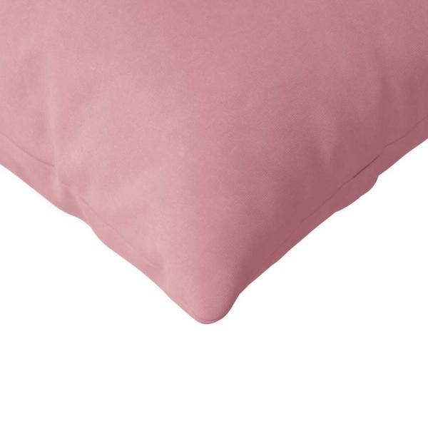 Sofakissen 2 pcs Rosa 120 x 40 cm Cordstoff