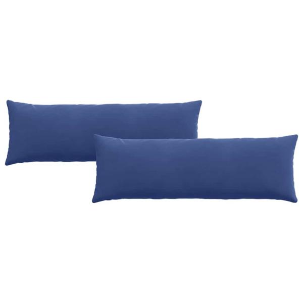 Sofakissen 2 pcs Polizeiblau 120 x 40 cm Cordstoff