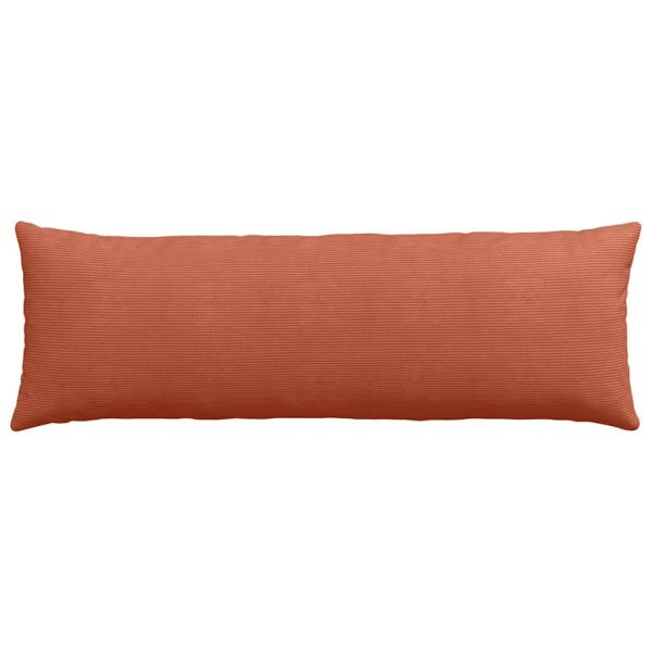Sofakissen 2 pcs Rot-Orange 120 x 40 cm Cordstoff