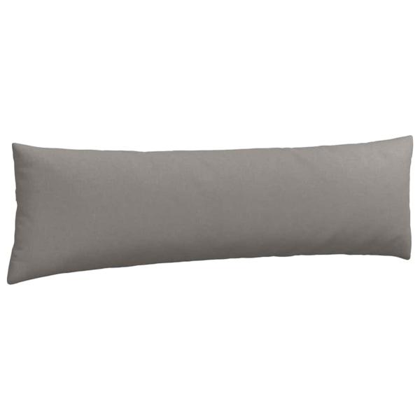 Sofakissen 2 pcs Taupe 145 x 40 cm Stoff