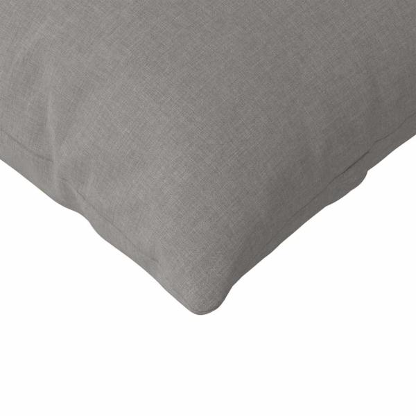 Sofakissen 2 pcs Taupe 145 x 40 cm Stoff