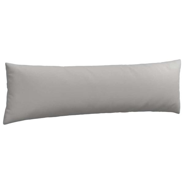 Sofakissen 2 pcs Grau 145 x 40 cm Stoff