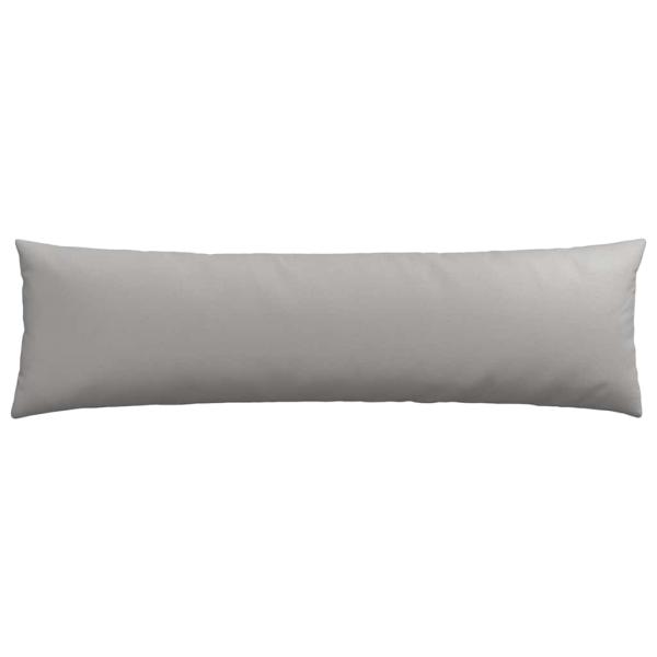 Sofakissen 2 pcs Grau 145 x 40 cm Stoff