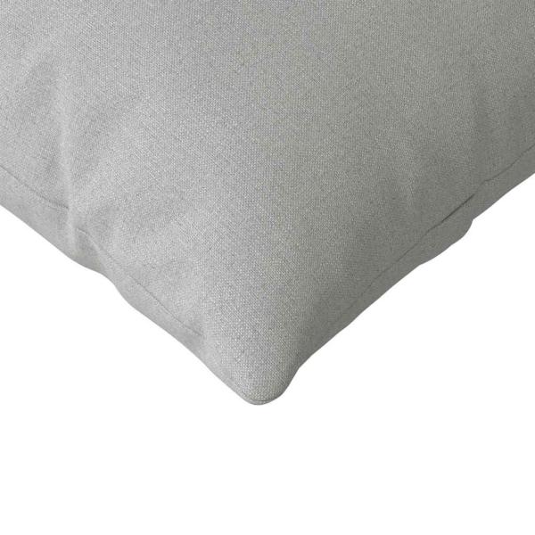 Sofakissen 2 pcs Grau 145 x 40 cm Stoff