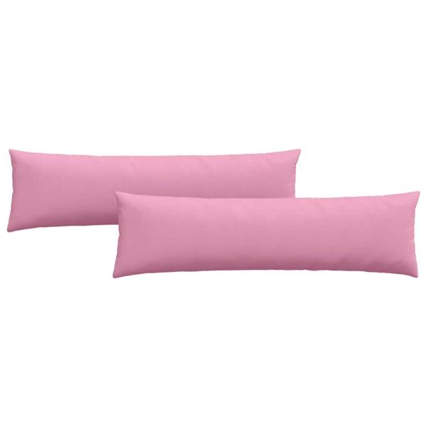 Sofakissen 2 pcs Rosa 145 x 40 cm Stoff