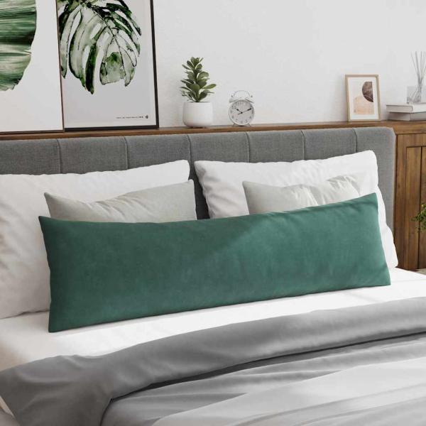 Sofakissen 2 pcs Dunkelgrün 145 x 40 cm Cordstoff