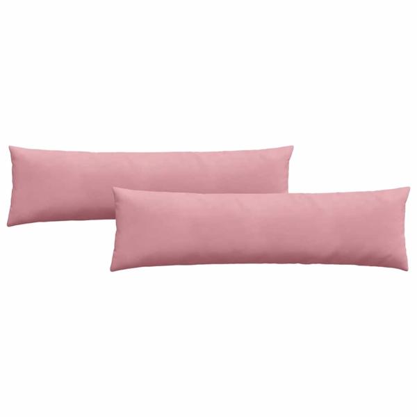 Sofakissen 2 pcs Rosa 145 x 40 cm Cordstoff