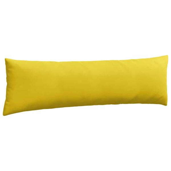 Sofakissen 2 pcs Gelb 145 x 40 cm Cordstoff