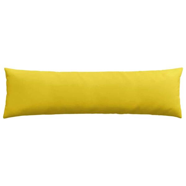 Sofakissen 2 pcs Gelb 145 x 40 cm Cordstoff
