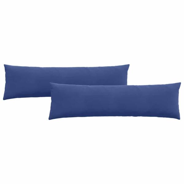Sofakissen 2 pcs Polizeiblau 145 x 40 cm Cordstoff