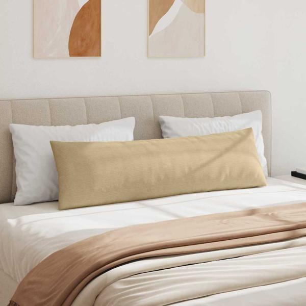 Sofakissen 2 pcs Grau-Grün 145 x 40 cm Cordstoff