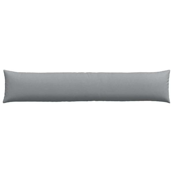 Sofakissen 2 pcs Hellgrau 200 x 40 cm Stoff