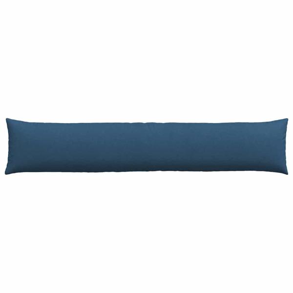 Sofakissen 2 pcs Blau 200 x 40 cm Stoff