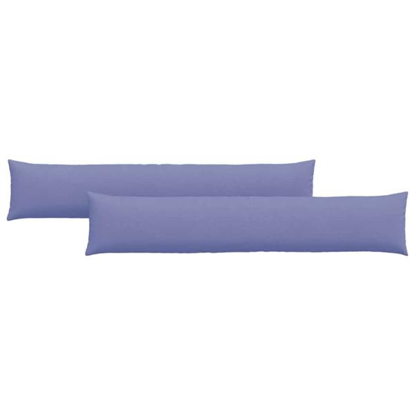 Sofakissen 2 pcs Blau 200 x 40 cm Stoff