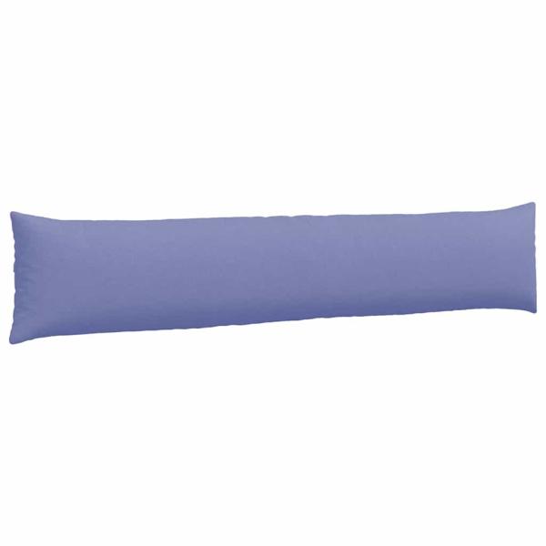 Sofakissen 2 pcs Blau 200 x 40 cm Stoff