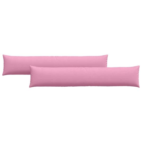 Sofakissen 2 pcs Rosa 200 x 40 cm Stoff