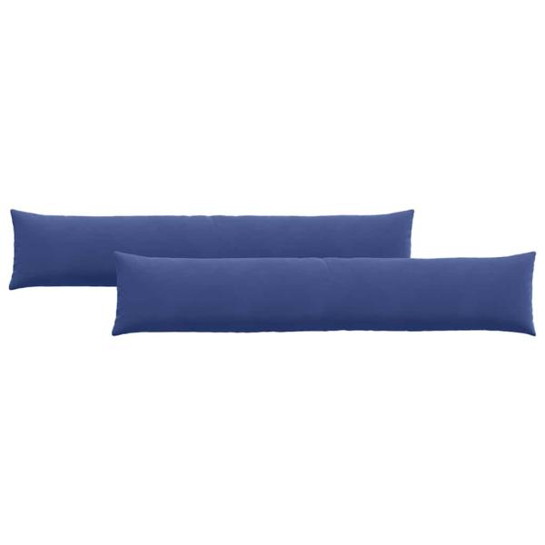 Sofakissen 2 pcs Polizeiblau 200 x 40 cm Cordstoff