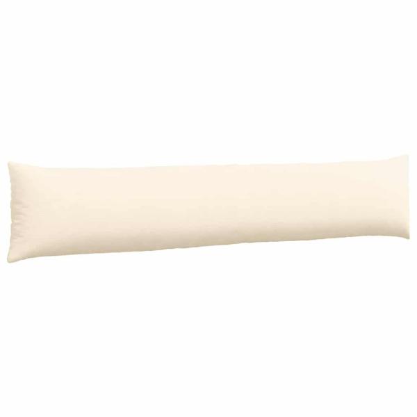 Sofakissen 2 pcs Creme 200 x 40 cm Cordstoff