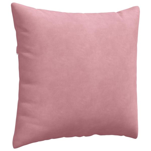 Sofakissen 2 pcs Rosa 45 x 45 cm Cordstoff