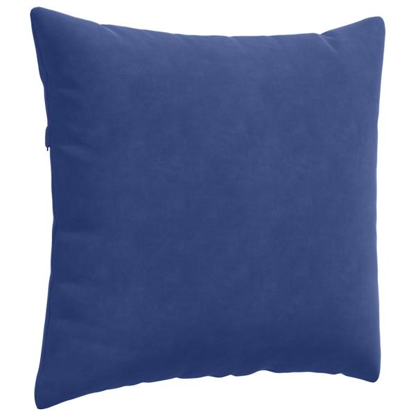 Sofakissen 2 pcs Polizeiblau 45 x 45 cm Cordstoff