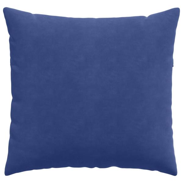 Sofakissen 2 pcs Polizeiblau 45 x 45 cm Cordstoff