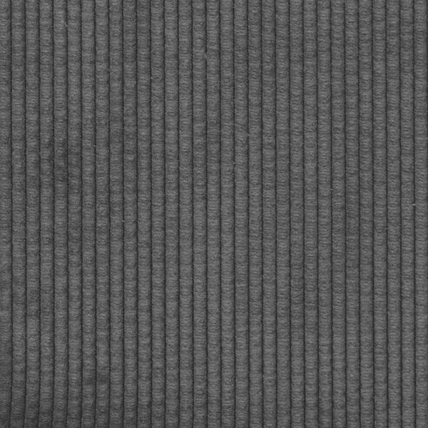 ARDEBO.de - Sofakissen 2 pcs Dunkelgrau 45 x 45 cm Cordstoff