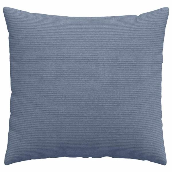 Sofakissen 2 pcs Blau 45 x 45 cm Cordstoff
