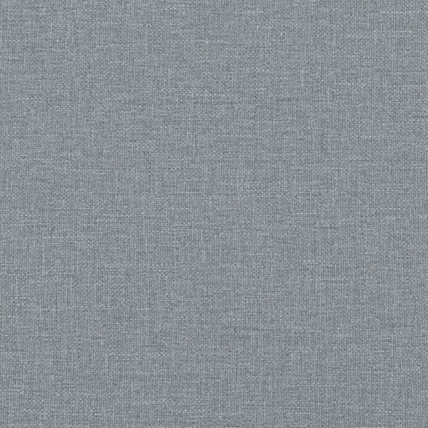 Sofakissen 2 pcs Hellgrau 50 x 50 cm Stoff