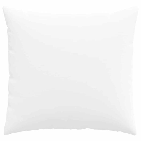 Sofakissen 2 pcs Weiß 50 x 50 cm Stoff