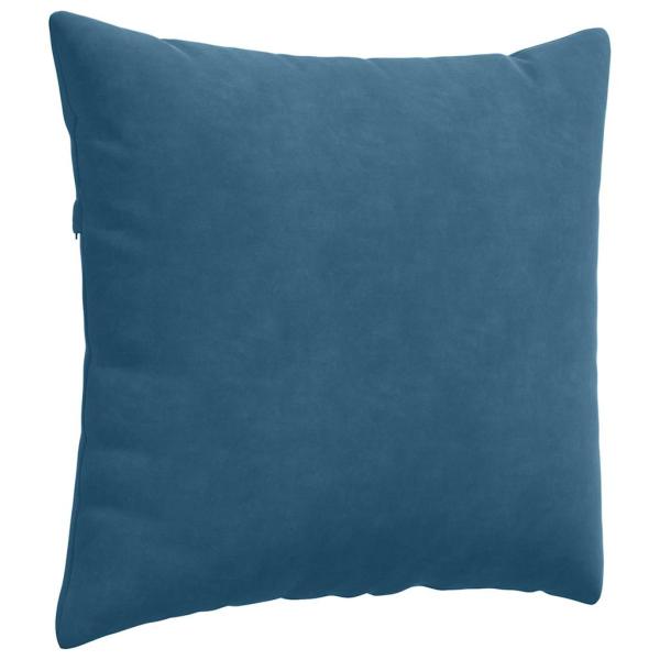 Sofakissen 2 pcs Blau 50 x 50 cm Cordstoff