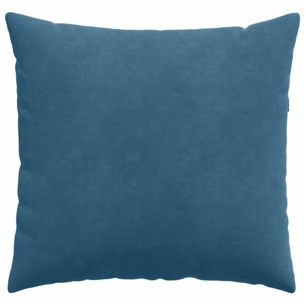 Sofakissen 2 pcs Blau 50 x 50 cm Cordstoff
