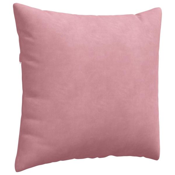 Sofakissen 2 pcs Rosa 50 x 50 cm Cordstoff