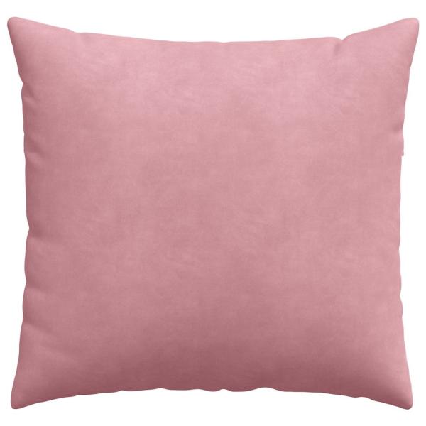 Sofakissen 2 pcs Rosa 50 x 50 cm Cordstoff