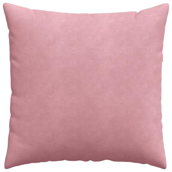 Sofakissen 2 pcs Rosa 60 x 60 cm Cordstoff