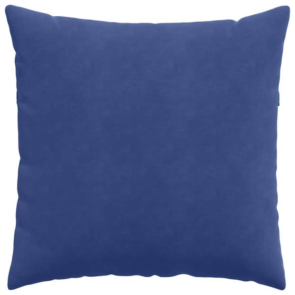 Sofakissen 2 pcs Polizeiblau 80 x 80 cm Cordstoff