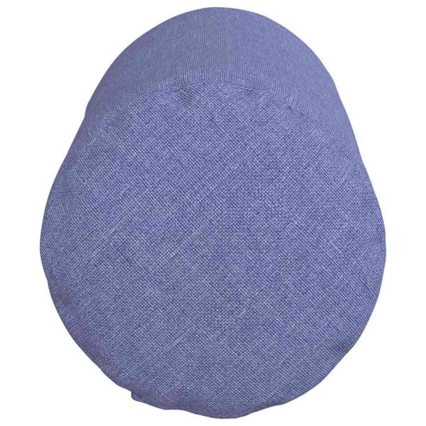 Bolsterkissen 2 pcs Jeans blau Ø 15 x 40 cm Stoff